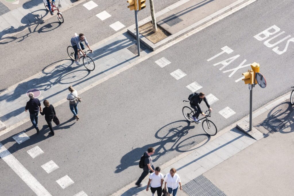 who is to blame when cyclists and pedestrians collide?