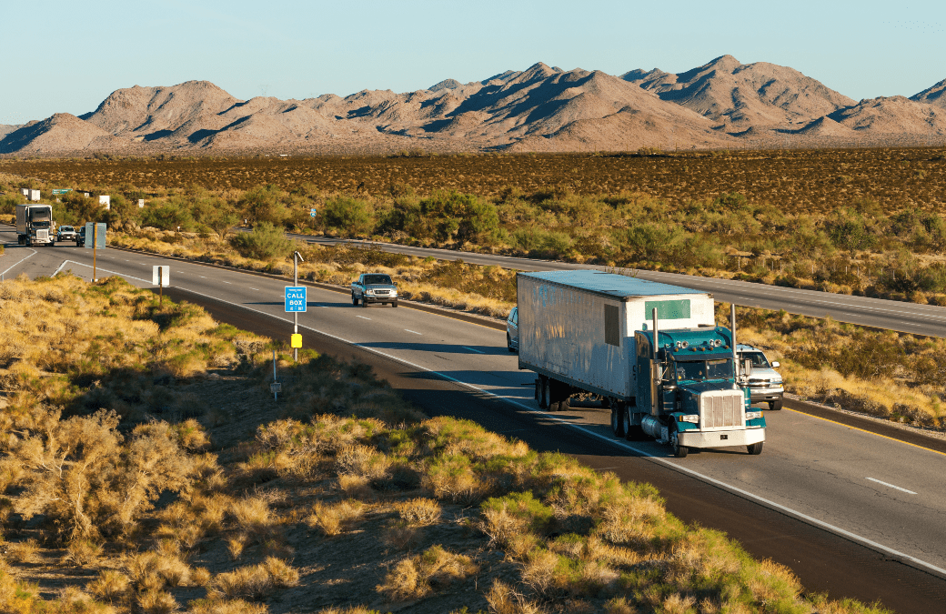 What Lanes Can Trucks Use in California?
