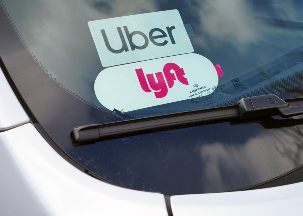 Uber and Lyft ride share service