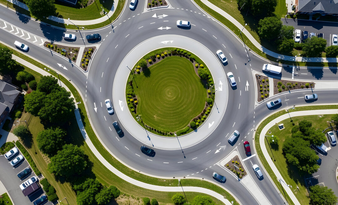 California’s Right of Way Laws at Roundabouts and Traffic Circles