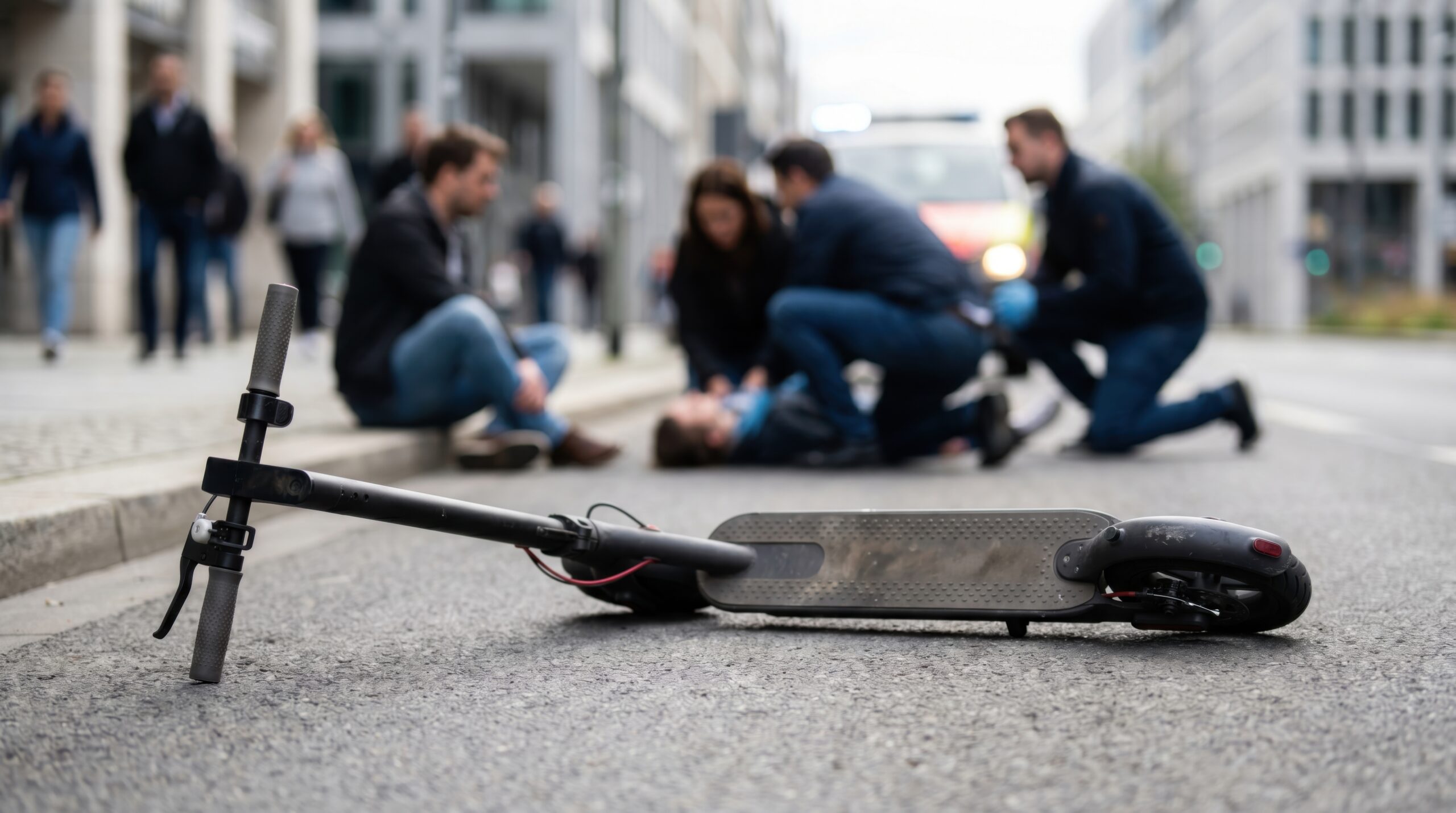 Electric Scooter Accident